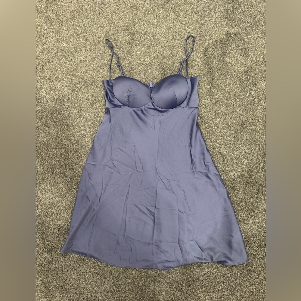 Oh Polly Yasemin Empire Waistline Mini Dress